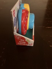 PlayGo Go Snap Camera Activity Toy Red Yellow Blue 12m+ Hand-Eye Coordination