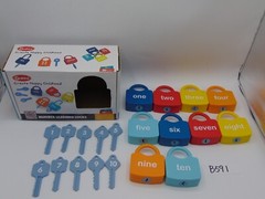 Kids Learning Locks with Keys Numbers Matching & Counting Educational