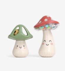 tzy Ritzy Itzy Mini Maracas Musical Rattle Toy Mushroom
