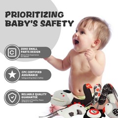 Spiral Car Seat & Stroller Activity Toy Stroller & Car Seat Toys for 0 Months-Up