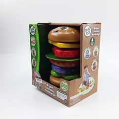LeapFrog 4-in-1 Learning Hamburger Plastic Fabric Baby & Toddler Toys 12 Months+