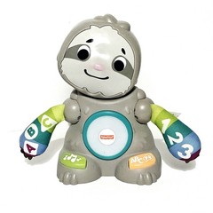 Fisher Price Linkimals SLOTH Smooth Moves Interactive Toy Music Lights Working
