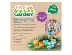 Learning Resources Hide and Seek Vegetable Garden Preschool Learning Toys 10 Pcs