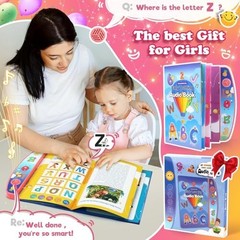 Toddler Toys for 2 3 4 5 Year Old Girls: Interactive Sensory Learning Busy Book