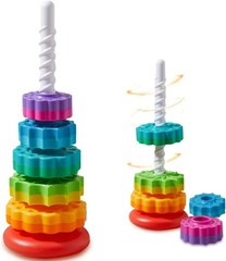 Rainbow Spinning Toy, Stacking Toy for Toddlers 1-3, Educational Montessori, …