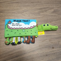Melissa And Doug “Who’s Feet” Fabric Children’s Book