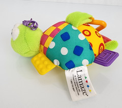 Lamaze Ring Link Clip Stuffed Plush Insect Bug Turtle Rattle Baby Toy Teether