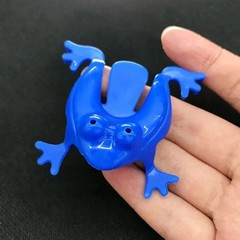 1-20pcs Jumping Frog Toy Parent-child Bounce Frogs Anxiety Toy for Kids Assorted