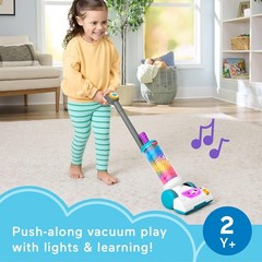 Kids Vacuum Cleaner Educational Musical Toys for Boys Girls Toddlers Learning