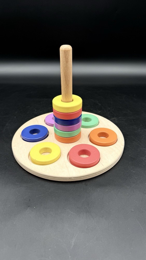 Lovevery Flexible Wooden Stacker Montessori Baby Toy 12-18M