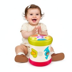 5 in 1 Baby Toy 0-6 Months Musical Early Learning Toy Drum for 1 Year Old…