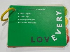 4 Lovevery Play Guides from 11 Months To 21 Months. Love Every Baby Toddler