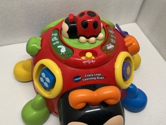 Vtech Crazy Legs Learning Bugs Ladybug Interactive Pull Toy Musical Singing