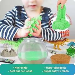 Dinosaur Terrarium Kit, Dinosaur Toys for Kids 5-7, Birthday Gifts for Boys |