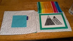 Lovevery Soft Book- Pg 1 Frame from The Charmer Montessori Play Kit (3-4 Months)