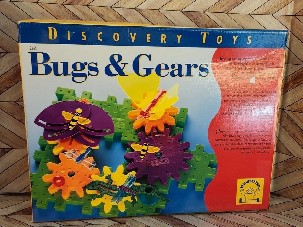 New Discovery Toy Bugs & Gears Educational Learning Toy 4+ Years 2165