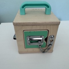 Lovevery Lock Box – Busy Activity Cube Montessori Development Toys