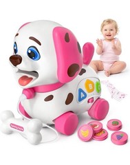 Bilingual Interactive Educational Musical Puppy Toy For Infants Baby Toddlers