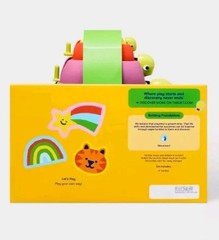 Gigglescape Turtle Pull-Along Toy – Classic Toddler Learning Toy (Open Box)