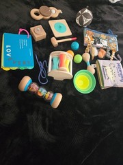 Lovevery Mixed Lot Wooden Montessori Baby Toddler Toy Bundle
