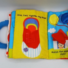 Melissa & Doug K’s Kids My First Activity Book Soft Baby Toy 8 Page