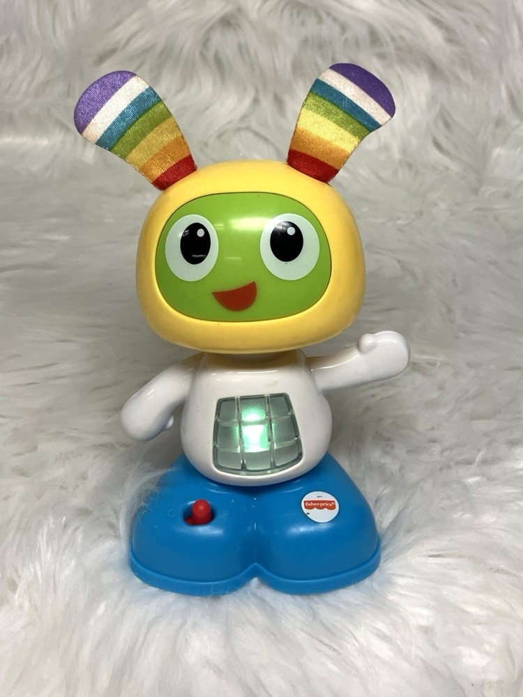 Fisher-Price Bright Beats Juniors “Beatbo” Mattel 2016 5″ Bobblehead ~ SO CUTE