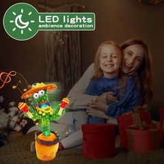 Talking Cactus Toy for Kids Boys and Girls, Adjust Volume Dancing Cactus Toy …