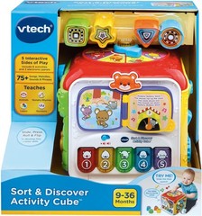 Educational Toys for Kids VTech Ultimate Alphabet Activity Cube Ages 9m 1 2 3