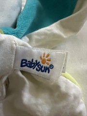 Babysun Bear Teether Lovey Ladybug Coccinelle Blue Green Bug France Htf