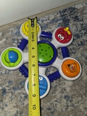 Vintage Mattel Sesame Street Light Baby Activity Toy Elmo and friends