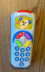 Fisher Price Laugh & Learn Puppy’s Remote TV Control with Music 6-36m Gray