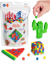 Fidlbitz® – Revolutionary Cubes That Stick Together, but Not Sticky! (Bag of Bit