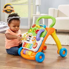 Sit to Stand Baby Learning Walker Activity Push Toy Infant Support