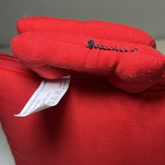 DEMOCA Red My Quiet Book Soft with Carrying Handle Basic Fine Motor Skills EUC