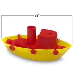 ArtCreativity Toy Boats for Water Play, (4 Pack), Pool Toys Small