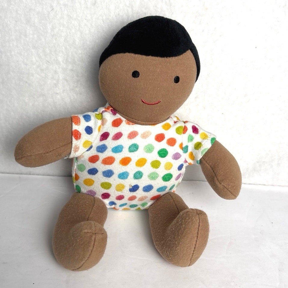 Lovevery Organic Cotton Baby Doll soft toy component of The Thinker Play Kit