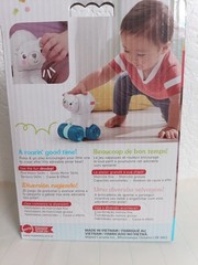 Portable Polar Bear Toy: Encouraging Crawling and Sensory Play for 9+