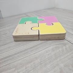 Lovevery Chunky Wooden Jigsaw Puzzle Companion Play Kit Months 22 23 24 Toddler
