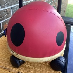 The Original WHEELY BUG 7502 Small Lady Bug Scooter Prince Lionheart 15″ long