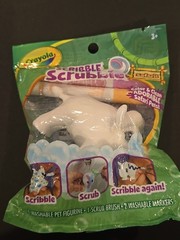 Crayola Scribble Scrubbie Safari Animals Pets JELANI (buffalo) New (C-21)