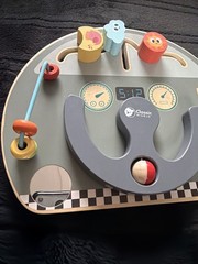 Classic World Traveling Busy Board for Toddlers Montessori Toys 1-3 Years Old