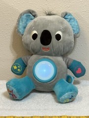 B-Play 11 Inch Gray Kiki Koala Learning Side Kick Talking Plush Interactive
