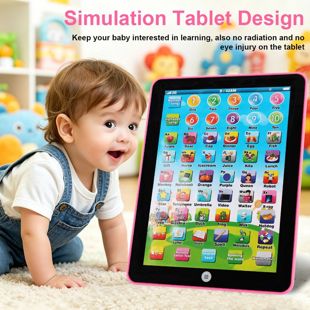 Kids Children English TABLET Educational Learning Toys For Boys Girls 2~6 Years