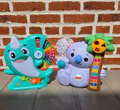 Fisher-Price Linkimals Letters & Learning Narwhal & Counting Koala educational