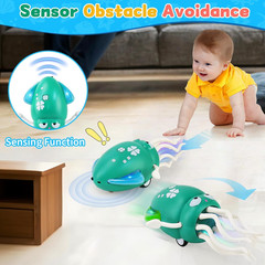 Electric Dancing Octopus Light Music Suitable for 12-18 Months Old Baby Toys, Ki