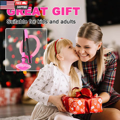 Skip Ball, Portable Foldable Colorful Flash Wheel Swing Ball, Kids Toys for Girl