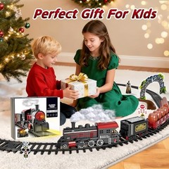 Christmas Train,Train Set for Kids Ages 4-8 Christmas Train Sets for Around