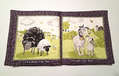 ‘Susybee’s Barnyard Buddies’ Soft, Washable, Cloth Book for Baby / Toddler