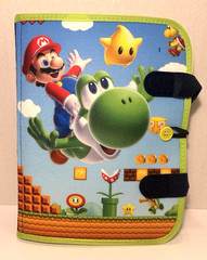 Super Mario Quiet Book Busy Board Kids Learning Travel Toy Felt Activity- Green