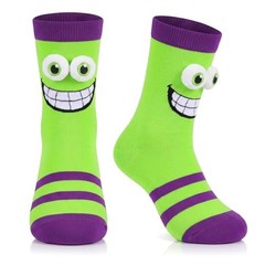 Crazy Socks for Kids Silly Wacky Monster Socks with 3D Eyes for Boys Girls